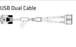 Honeywell Dual USB typu A breakout Y-cable VE011-2017