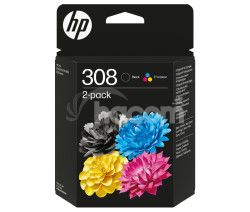 HP 308 ink. npl kombin. balenie, 6L6S6UE 6L6S6UE