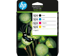 HP 924 - combo pack (ierna, 3farebn), 6C3Z1NE 6C3Z1NE