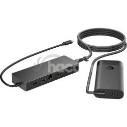 HP Univ. USB-C Hub and Laptop Charger Combo-EURO 9H0H9AA#ABB