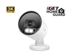 iGET HGPRO858 - CCTV 3K kamera, SMART detekcia, IP66, zvuk, IR non prsvit 40m, LED prsvit 30m HGPRO858