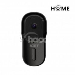 iGET HOME Doorbell DS1 Black - WiFi batriov videozvonek, FullHD, obojsmern zvuk, CZ aplikcie DS1 Black