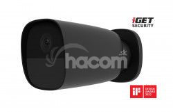 iGET SECURITY EP26 Black - WiFi batriov FullHD kamera, IP65, samostatn aj pre alarm M5-4G a M4, CZ EP26 Black