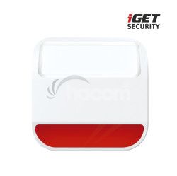 iGET SECURITY MP11 - vonkaj�ia sir�na nap�jan� bateriou alebo adapt�rom, pre alarm M6, bat�ria v balen� 75020711