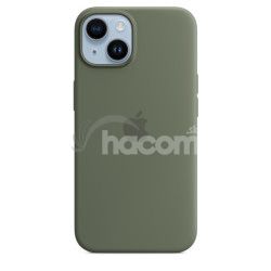 iPhone 14+ Silicone Case with MagSafe - Olive MQUD3ZM/A