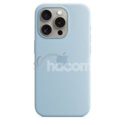 iPhone 15 ProMax Silicone Case wth MS - Light Blue MWNR3ZM/A