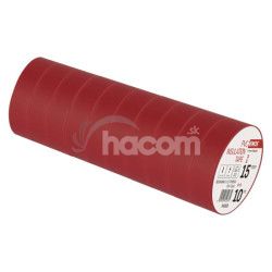 Izolan pska PVC 15mm / 10m erven 10ks F61513