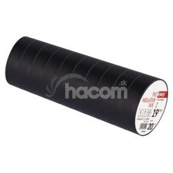 Izolan pska PVC 19mm / 20m ierna 10ks F61922