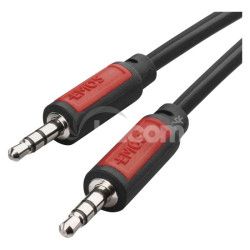 JACK kbel 3,5mm stereo, vidlica - 3,5mm vidlica 1,5m SM5001