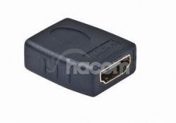 Kab. redukcia HDMI-HDMI F / F, pozlten kontakty, ierna A-HDMI-FF