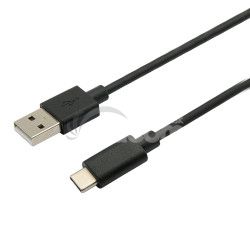 Kbel C-TECH USB 2.0 AM na Type-C kbel (AM/CM), 1m, ierny CB-USB2C-10B