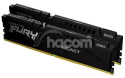 Kingston FURY Beast/DDR5/16GB/5200MHz/CL40/2x8GB/Black KF552C40BBK2-16