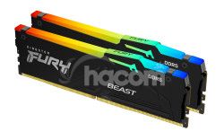 Kingston FURY Beast EXPO/DDR5/64GB/5200MHz/CL40/2x32GB/RGB/Black KF552C40BB2AK2-64