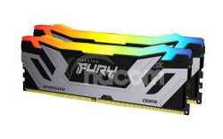 Kingston FURY Renegade/DDR5/48/8000MHz/CL38/2x24GB/RGB/Black/Silv KF580C38RSAK2-48