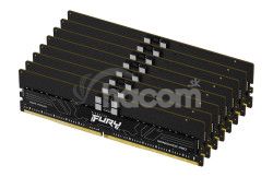 Kingston FURY Renegade Pro/DDR5/256GB/7200MHz/CL38/8x32GB/Black KF572RH38RBK8-256