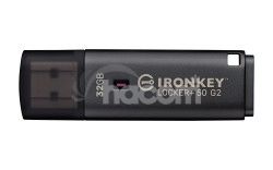 Kingston IronKey Locker+ 50 G2/32GB/USB 3.2 Gen 1 (5Gb/s)/USB-A/�ierna IKLP50G2/32GB