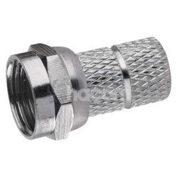 Konektor F vidlica pre koax CB113 10ks K7351