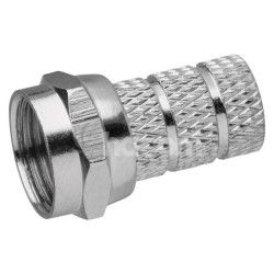 Konektor F vidlica pre koax CB500 10ks K7321
