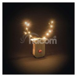 LED dekorcia dreven  sobk, 16 cm, 2x AAA, vntorn, tepl biela, asova, 12 ks, displ 12ks DCWW42