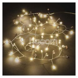 LED girlanda - kamienky, 1,2 m, 3x AA, vntorn, tepl biela, asova DCGW16