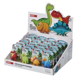 LED kenka  dinosaurus na 3 LR54, 24 ks, display box 24ks