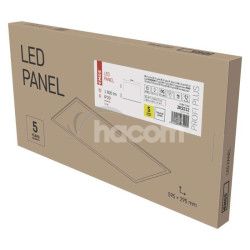 LED panel 3060, obdnikov vstavan biely, 18W neutr. b., Emergency