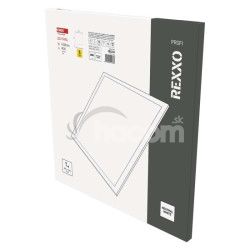 LED panel REXXO backlit 6060, tvorcov vstavan biely, 36W neutr.b. UGR