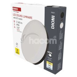 LED prisaden svietidlo DIONI kruhov, iern,18W, CCT ZM7154