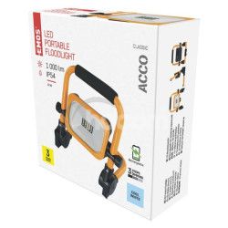 LED reflektor ACCO nab�jac� prenosn�, 10 W studen� biela ZS2812