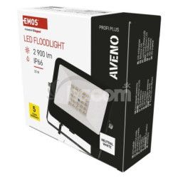 LED reflektor AVENO ierny, 20W neutrlna biela