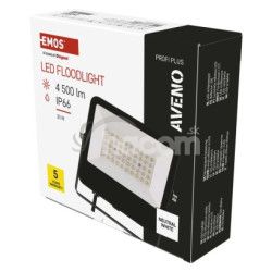 LED reflektor AVENO ierny, 30W neutrlna biela ZS2423