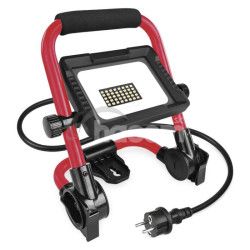 LED reflektor ELION 20W, �erveno-�ierny, IP65, 3000 lm, neutr�lna biela ZS3323