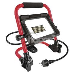 LED reflektor ELION 30W, �erveno-�ierny, IP65, 4800 lm, neutr�lna biela ZS3333