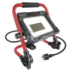 LED reflektor ELION 50W, �erveno-�ierny, IP65, 8000 lm, neutr�lna biela ZS3343