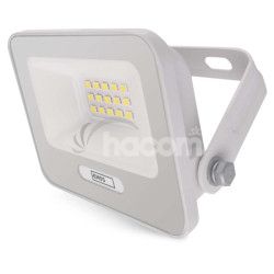 LED reflektor GLARO 10W, biely, IP65, 1000 lm, neutrlna biela ZS2214W