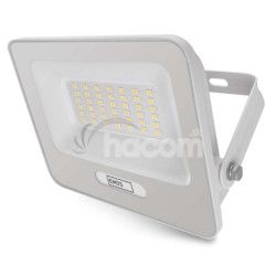 LED reflektor GLARO 30W, biely, IP65, 3000 lm, neutrlna biela ZS2234W