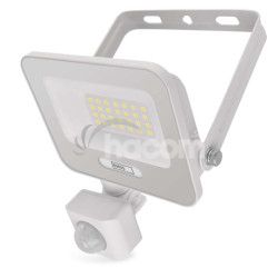 LED reflektor GLARO s pohybovm idlom, 20 W, biely, IP54, 2000 lm, neutrlna biela ZS2324W