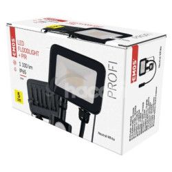 LED reflektor INOVO s pohybovm idlom, 10W neutrlna biela