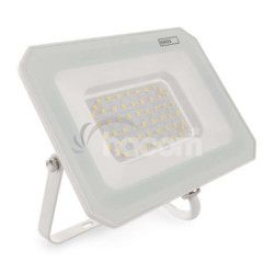 LED reflektor SIMPO, 50 W, biely, IP65, 5000 lm, neutrlna biela