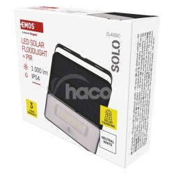 LED reflektor sol�rny SOLO so senzorom pohybu, neutr�lna biela ZG121S