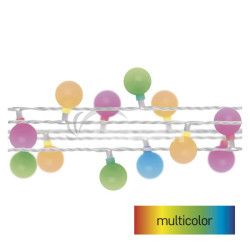 LED sveteln cherry reaz  guliky 2,5cm, 4m, vonkajia aj vntorn, multicolor, asova D5AM01