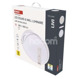 LED svietidlo LIVI 40 cm, 30 W, tepl studen biela, stmievaten s diakovm ovldanm ZM5162