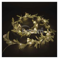 LED vianon girlanda - jmel, 1,5 m, 3x AA, vntorn, tepl biela, asova DCTW27