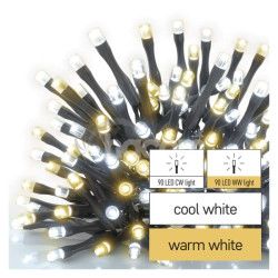 LED vianon reaz, 18 m, vonkajia aj vntorn, tepl/studen biela, asova D4AN06