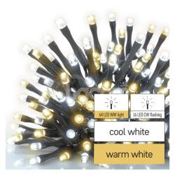LED vianon reaz blikajca, 8 m, vonkajia aj vntorn, tepl/studen biela, asova D4AN01