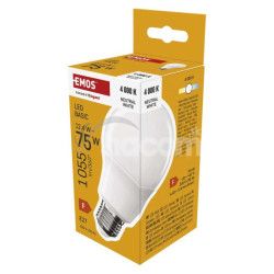 LED iarovka Basic A60 / E27 / 12,4 W (75 W) / 1055 lm / Neutrlna biela ZL5F53
