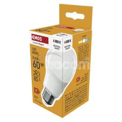 LED iarovka Basic A60 / E27 / 8,8 W (60 W) / 806 lm / Neutrlna biela ZL5F48