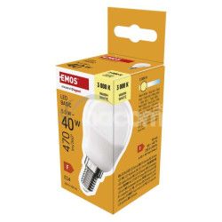 LED iarovka Basic Mini Globe / E14 / 5,5 W (40 W) / 470 lm / Tepl biela ZL1F22