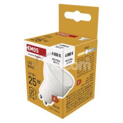 LED iarovka Basic MR16 / GU10 / 2,9 W (25 W) / 250 lm / Neutrlna biela ZL8F03