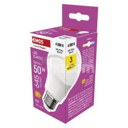 LED iarovka Classic A60 / E27 / 5,8 W (50 W) / 645 lm / Neutrlna biela ZQ5E33